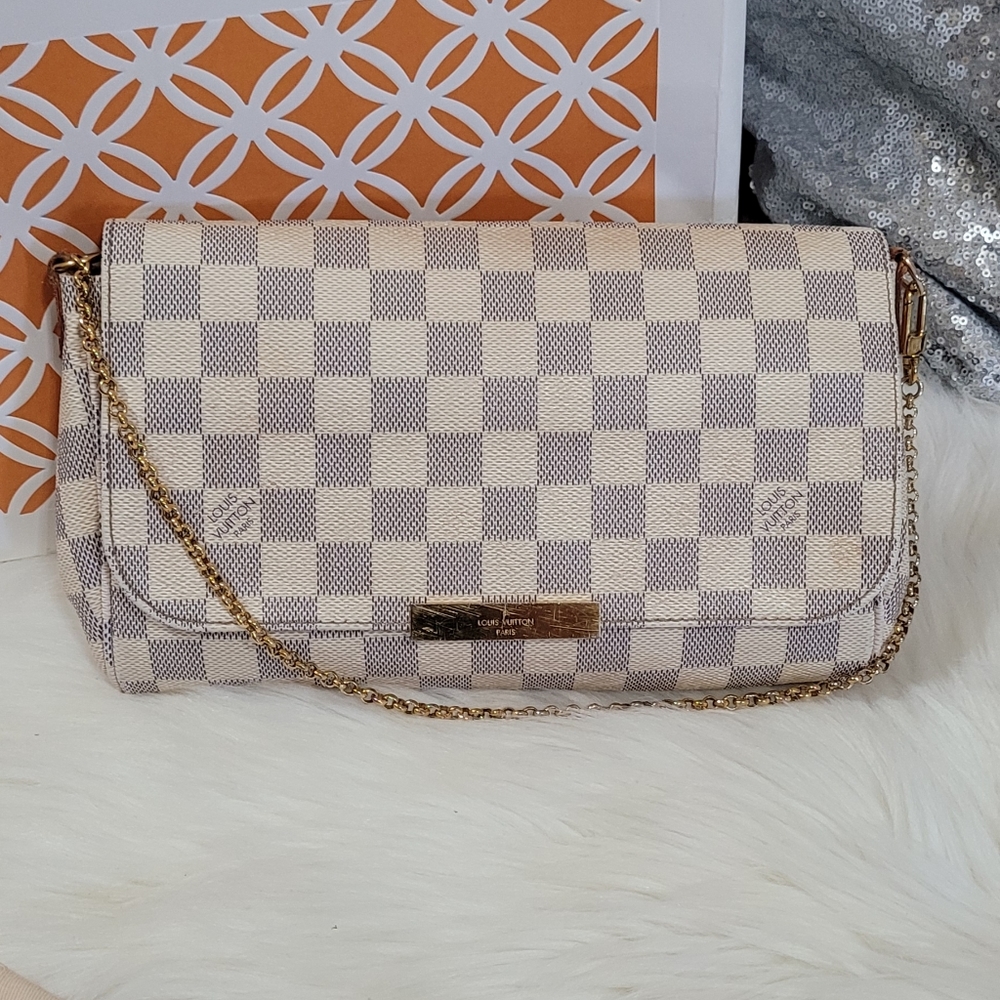 LOUIS VUITTON FAVORITE MM AZUR